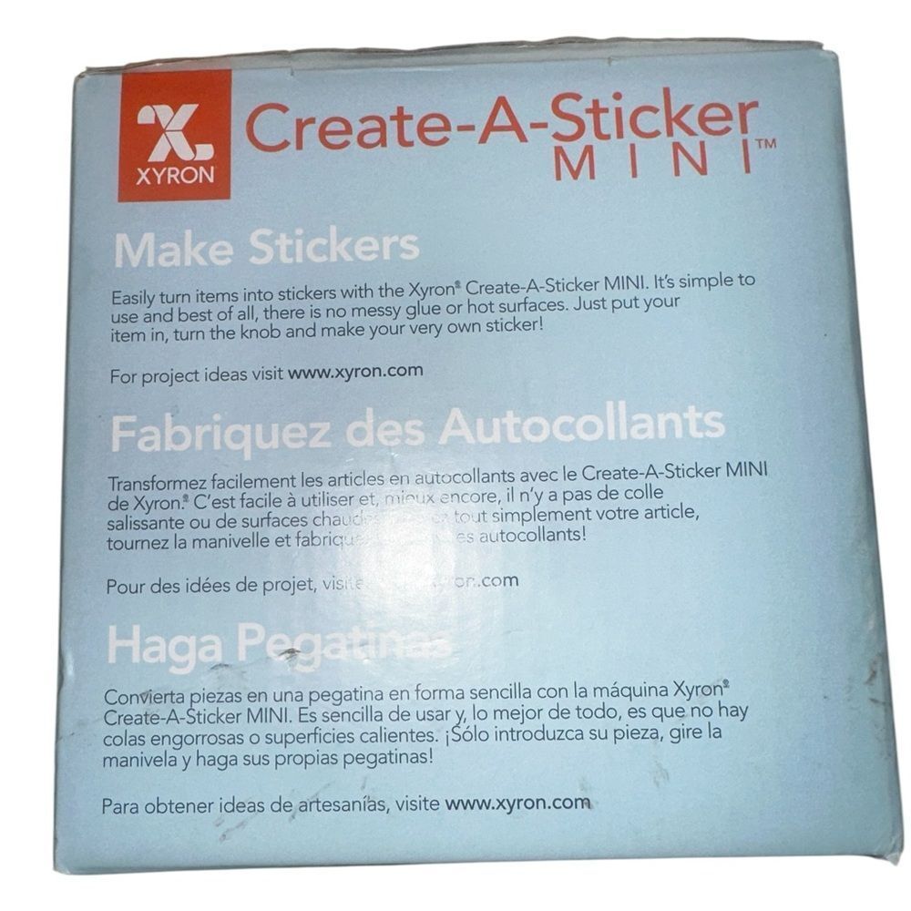 Xyron Create-A-Sticker Mini Machine - Picture 5 of 6